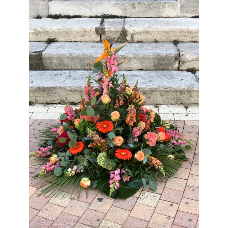 Composition pour deuil conique